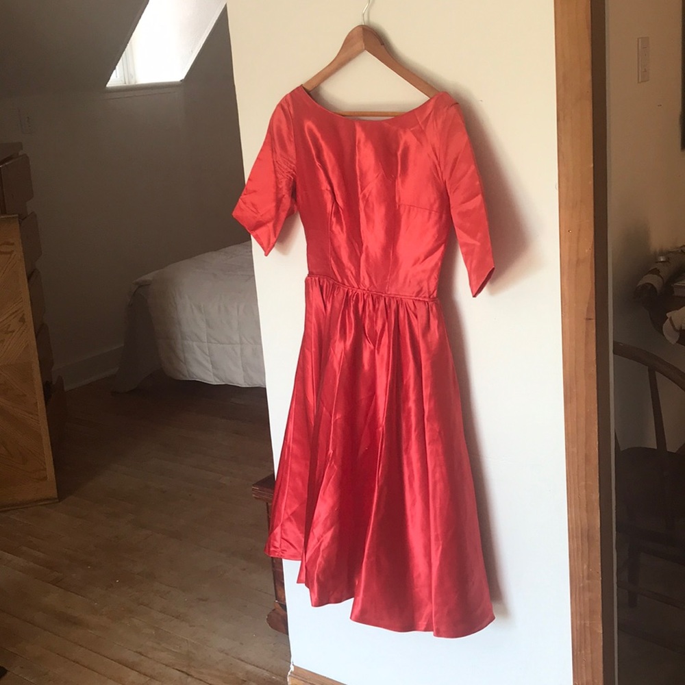 Vintage red dress